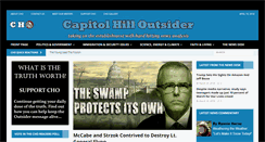 Desktop Screenshot of capitolhilloutsider.com